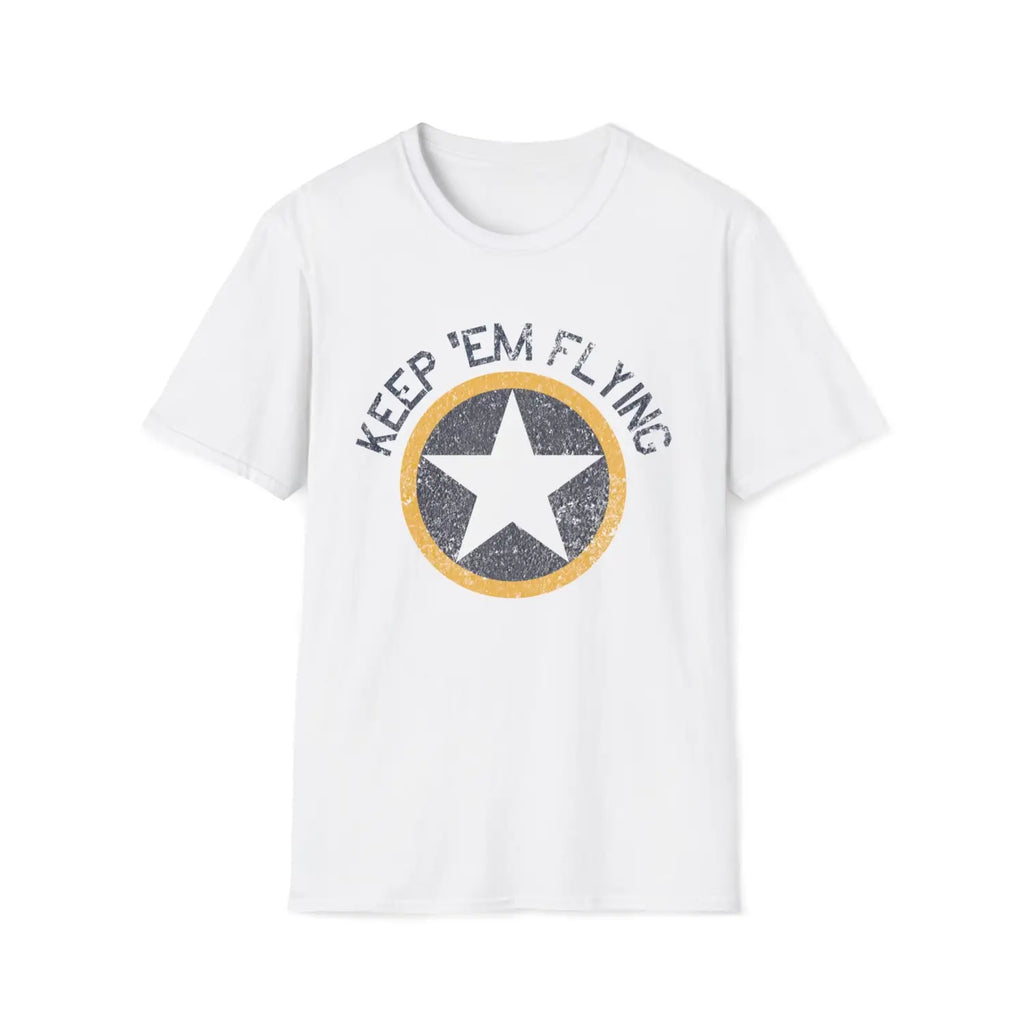 USAAF Roundel “Keep ’Em Flying” 1942 Insignia - T-Shirt - Pilot gifts - WWII warbird t-shirt