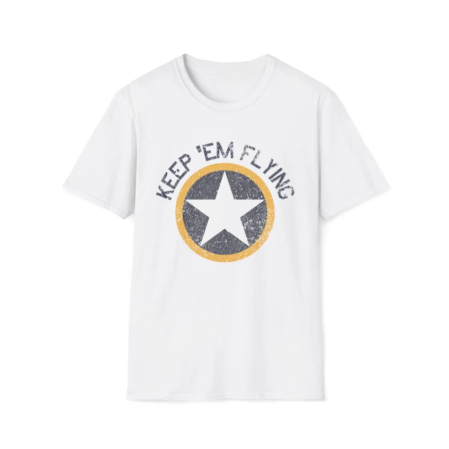 USAAF Roundel “Keep ’Em Flying” 1942 Insignia T Shirt Pilot gifts WWII warbird t shirt