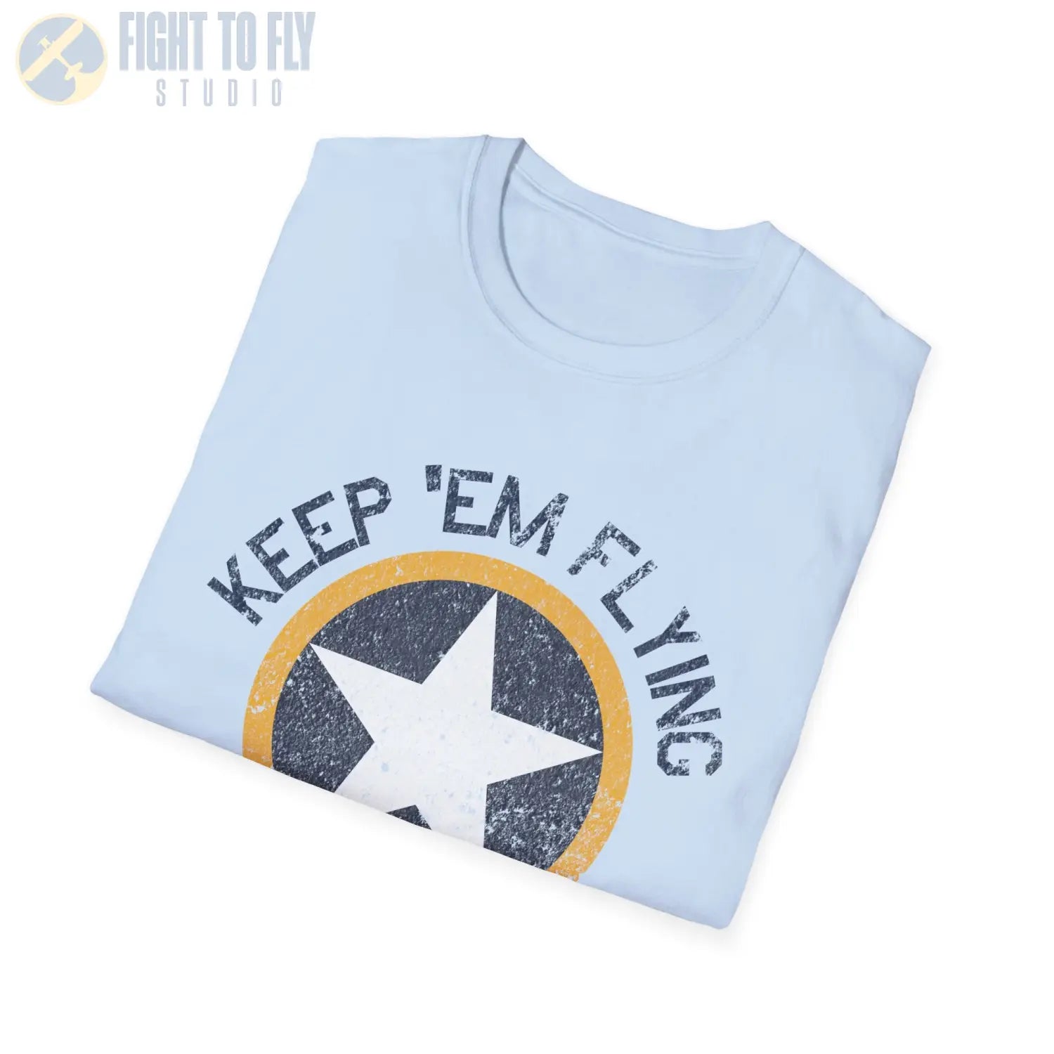 USAAF Roundel “Keep ’Em Flying” 1942 Insignia - T-Shirt - Pilot gifts - WWII warbird t-shirt