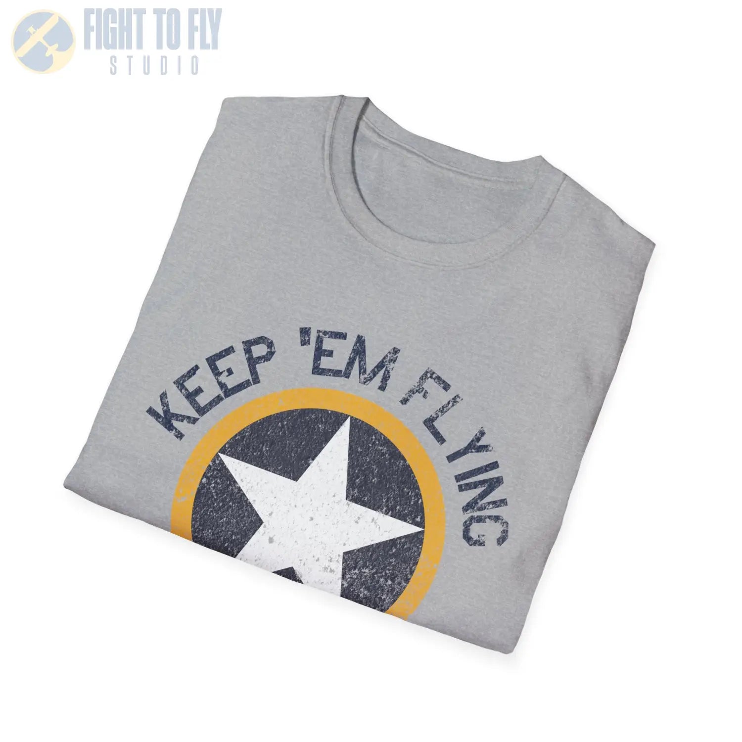 USAAF Roundel “Keep ’Em Flying” 1942 Insignia - T-Shirt - Pilot gifts - WWII warbird t-shirt