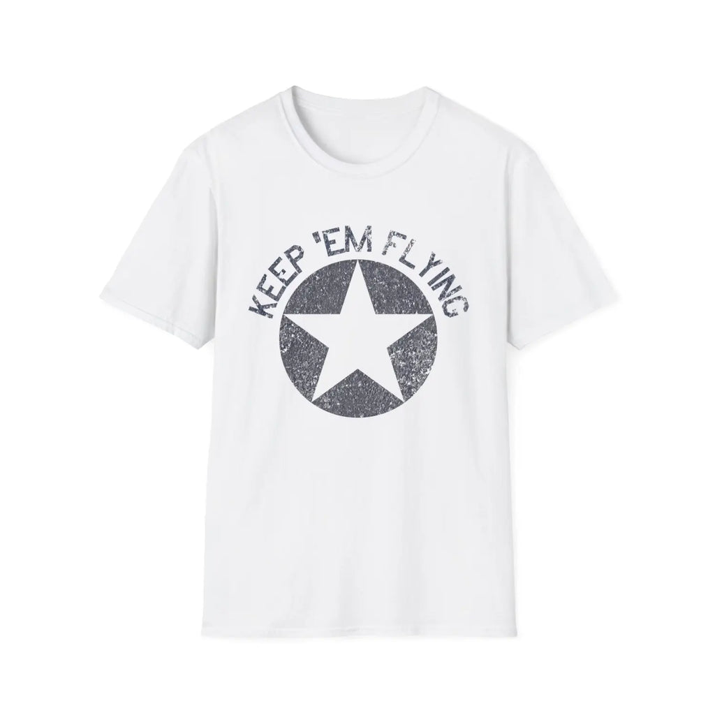 USAAF Roundel “Keep ’Em Flying” 1942 Insignia - T-Shirt - Pilot gifts - WWII warbird t-shirt