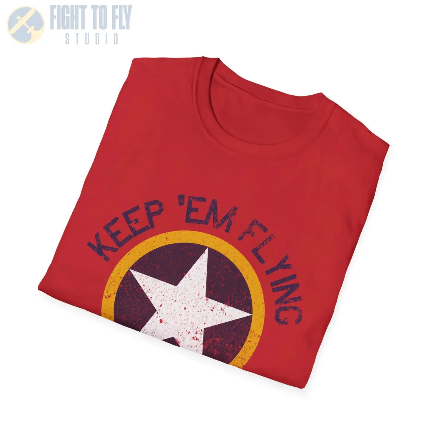 USAAF Roundel “Keep ’Em Flying” 1942 Insignia - T-Shirt - Pilot gifts - WWII warbird t-shirt