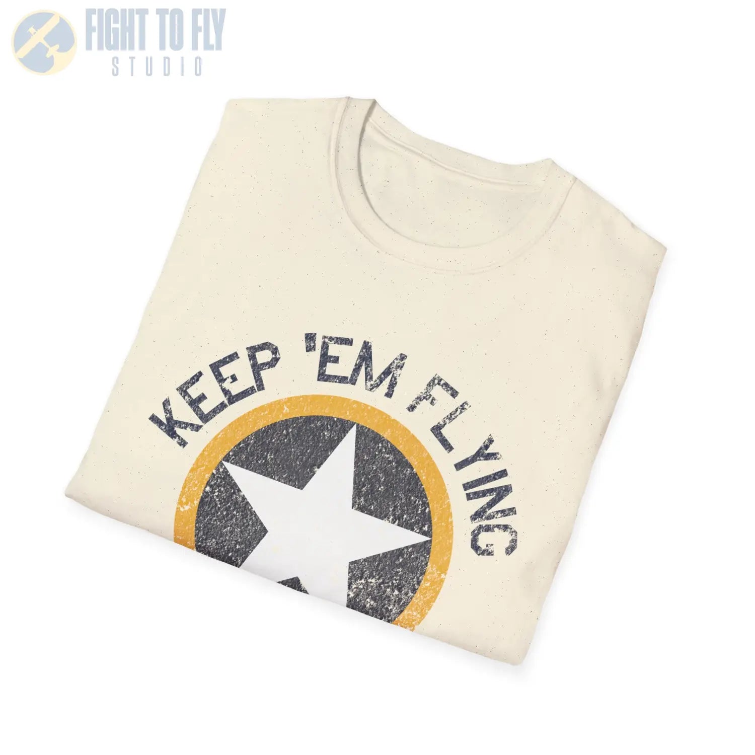 USAAF Roundel “Keep ’Em Flying” 1942 Insignia - T-Shirt - Pilot gifts - WWII warbird t-shirt
