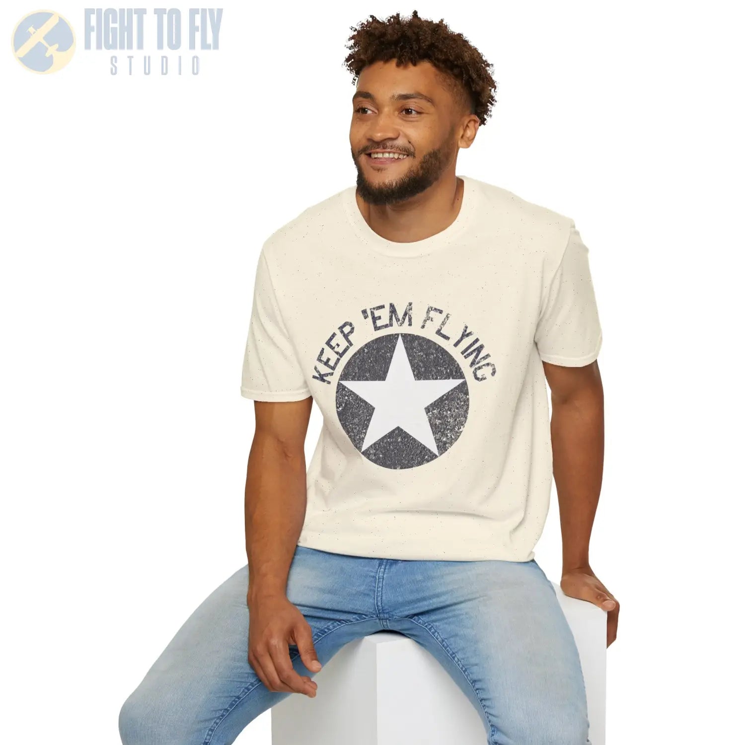 USAAF Roundel “Keep ’Em Flying” 1942 Insignia T Shirt Pilot gifts WWII warbird t shirt