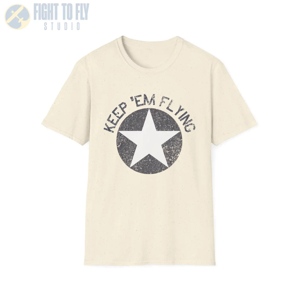 USAAF Roundel “Keep ’Em Flying” 1942 Insignia - T-Shirt - Pilot gifts - WWII warbird t-shirt