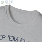 USAAF Roundel “Keep ’Em Flying” 1943 Red Outline - T-Shirt - Pilot gifts - WWII warbird t-shirt