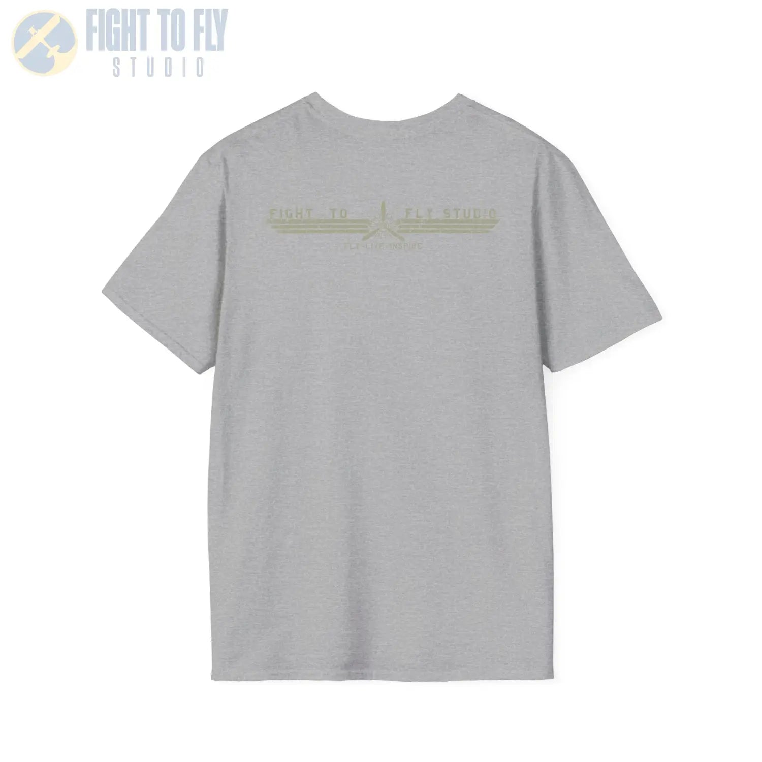 USAAF Roundel “Keep ’Em Flying” 1943 Red Outline - T-Shirt - Pilot gifts - WWII warbird t-shirt