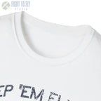 USAAF Roundel “Keep ’Em Flying” 1943 Red Outline - T-Shirt - Pilot gifts - WWII warbird t-shirt