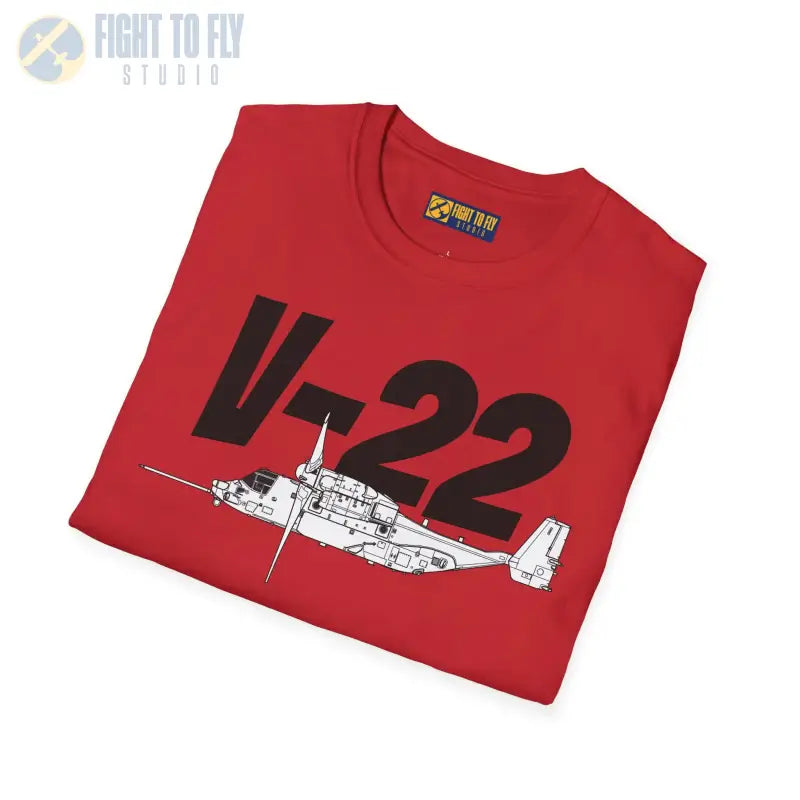 V-22 Osprey In-Flight Mode T-Shirt - Pilot gifts - WWII warbird t-shirt