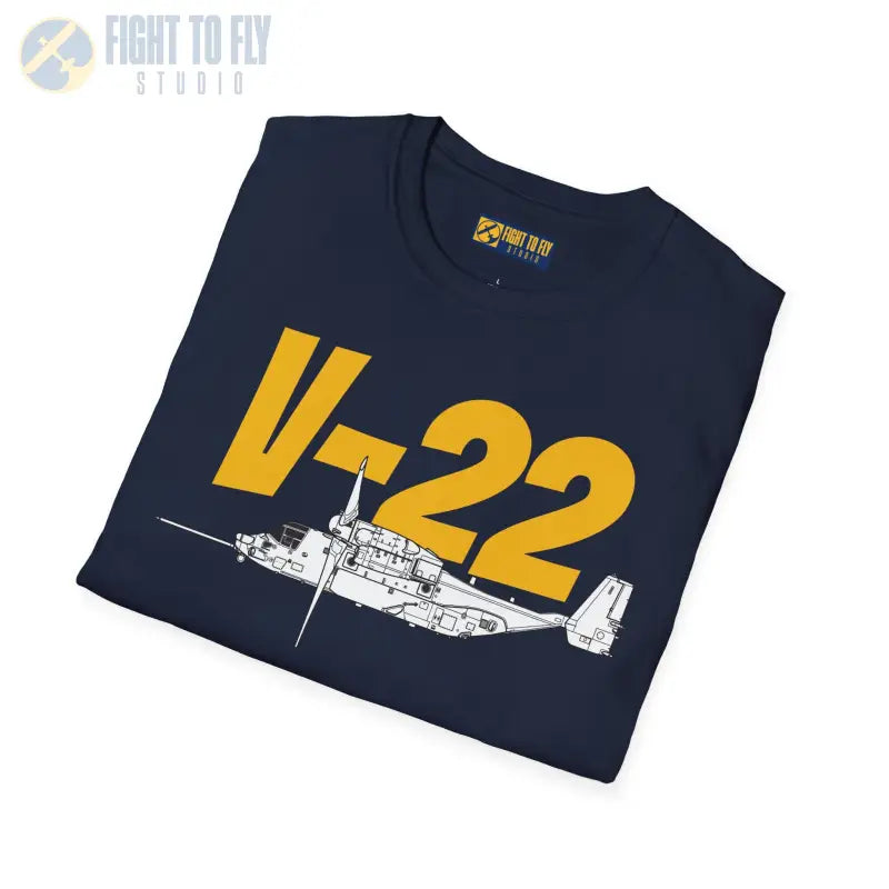 V-22 In-Flight Mode T-Shirt – Tiltrotor Military Aircraft Tee - Pilot gifts - WWII warbird t-shirt