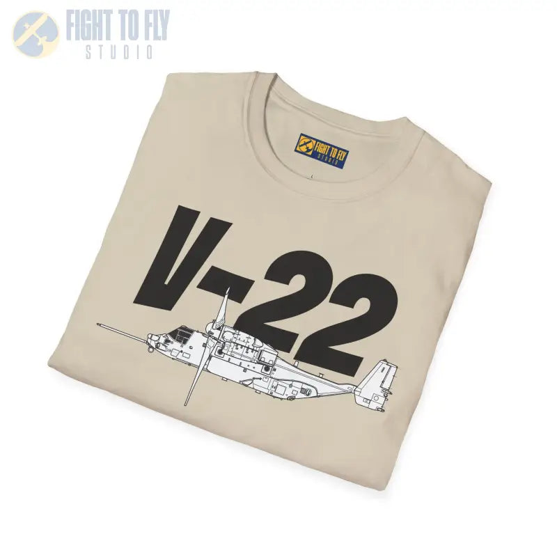 V-22 In-Flight Mode T-Shirt – Tiltrotor Military Aircraft Tee - Pilot gifts - WWII warbird t-shirt