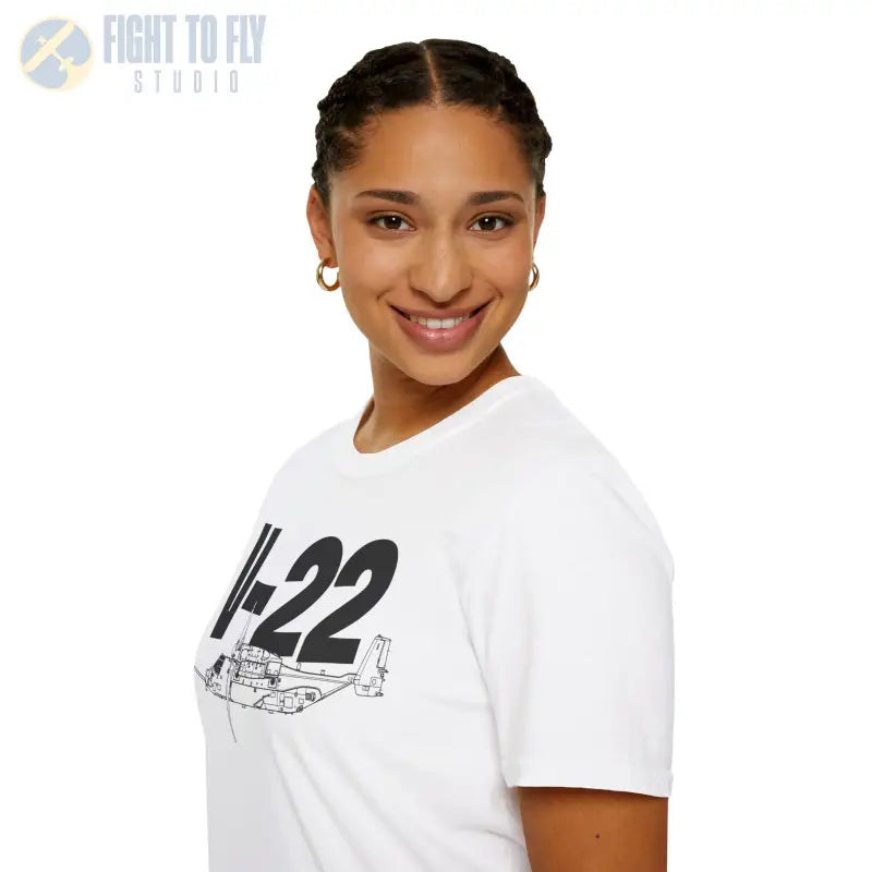 V-22 In-Flight Mode T-Shirt – Tiltrotor Military Aircraft Tee - Pilot gifts - WWII warbird t-shirt