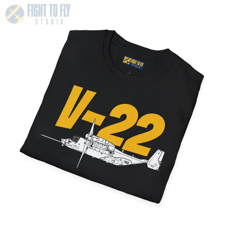 V-22 In-Flight Mode T-Shirt – Tiltrotor Military Aircraft Tee - Pilot gifts - WWII warbird t-shirt