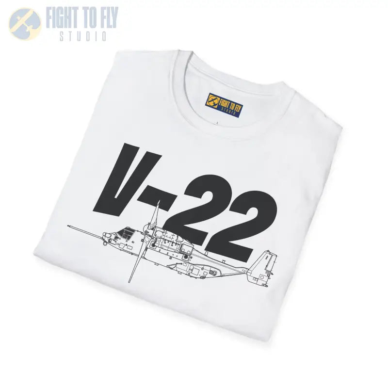 V-22 In-Flight Mode T-Shirt – Tiltrotor Military Aircraft Tee - Pilot gifts - WWII warbird t-shirt