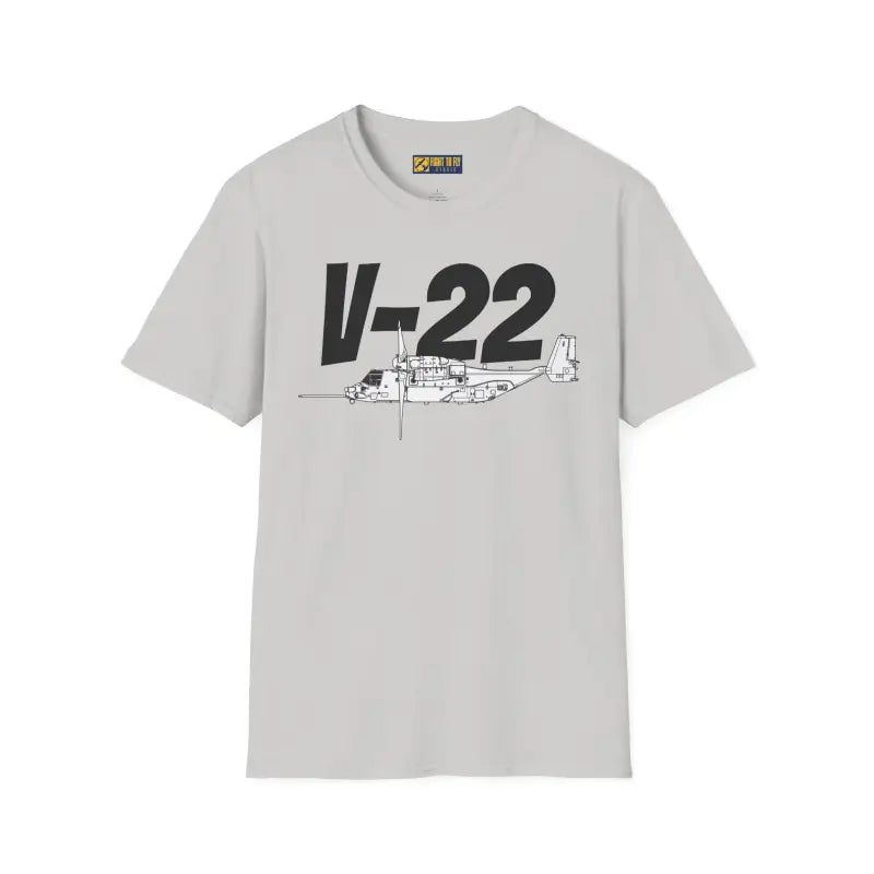 V-22 In-Flight Mode T-Shirt – Tiltrotor Military Aircraft Tee - Pilot gifts - WWII warbird t-shirt