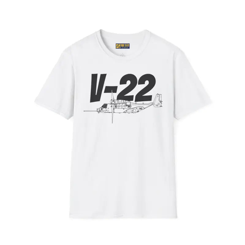 V-22 In-Flight Mode T-Shirt – Tiltrotor Military Aircraft Tee - Pilot gifts - WWII warbird t-shirt