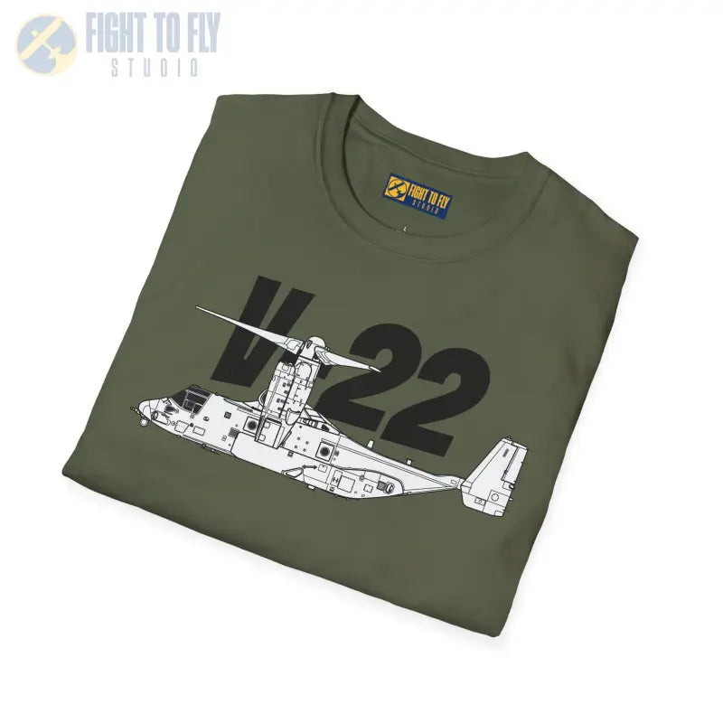 V-22 In Hover Mode T-Shirt – Tiltrotor Aircraft Vertical Flight Tee - Pilot gifts - WWII warbird t-shirt