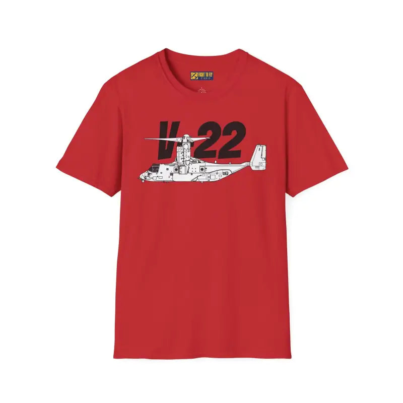 V-22 In Hover Mode T-Shirt – Tiltrotor Aircraft Vertical Flight Tee - Pilot gifts - WWII warbird t-shirt