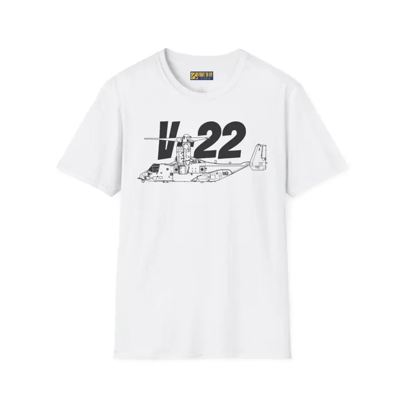 V-22 In Hover Mode T-Shirt – Tiltrotor Aircraft Vertical Flight Tee - Pilot gifts - WWII warbird t-shirt