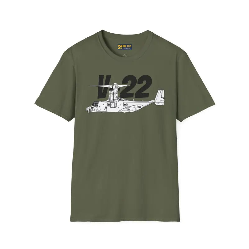 V-22 In Hover Mode T-Shirt – Tiltrotor Aircraft Vertical Flight Tee - Pilot gifts - WWII warbird t-shirt
