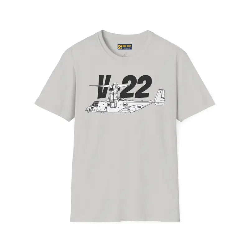 V-22 In Hover Mode T-Shirt – Tiltrotor Aircraft Vertical Flight Tee - Pilot gifts - WWII warbird t-shirt