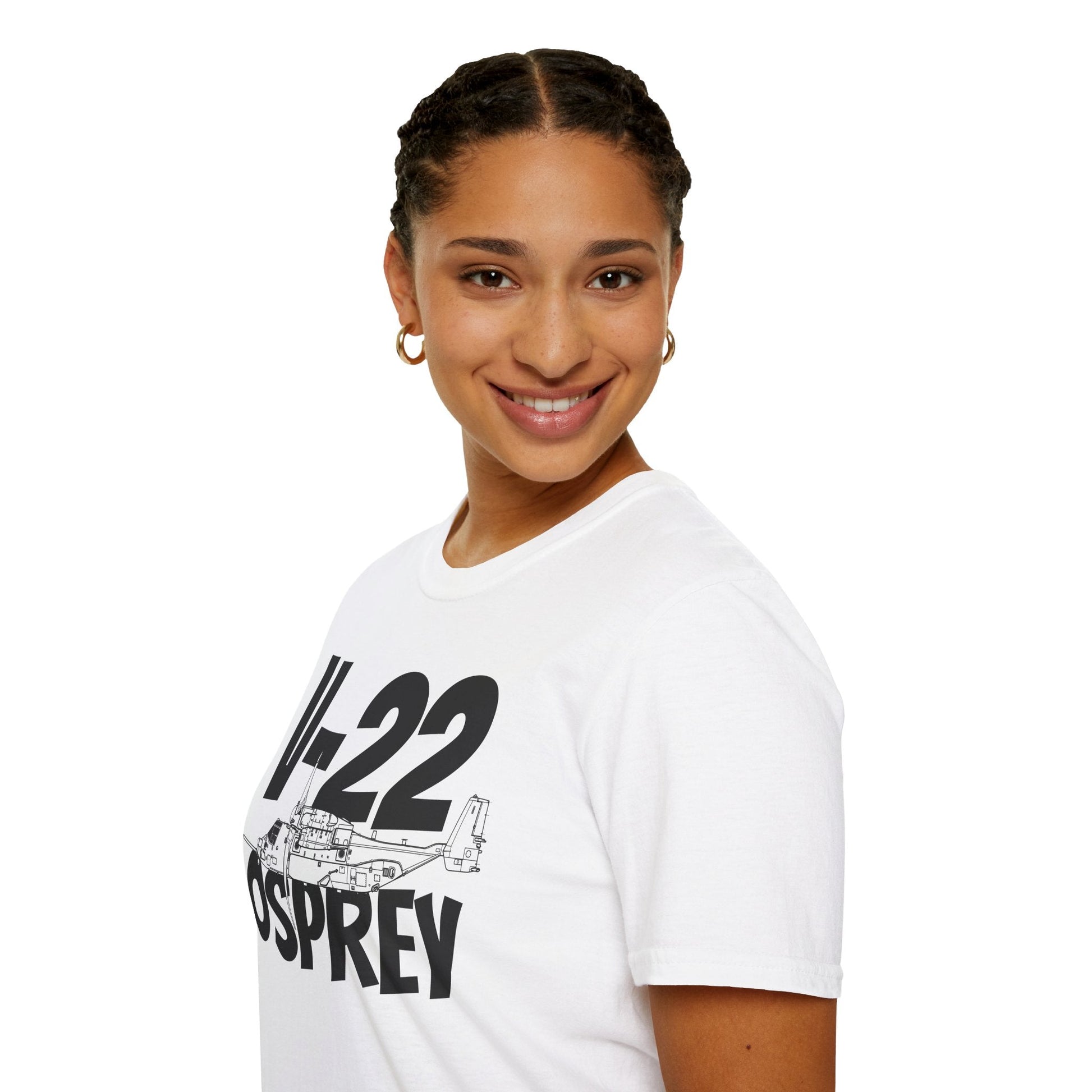 V-22 Osprey In-Flight Mode T-Shirt – Tiltrotor Military Aircraft Tee - Gifts for pilots - Aviation apparel