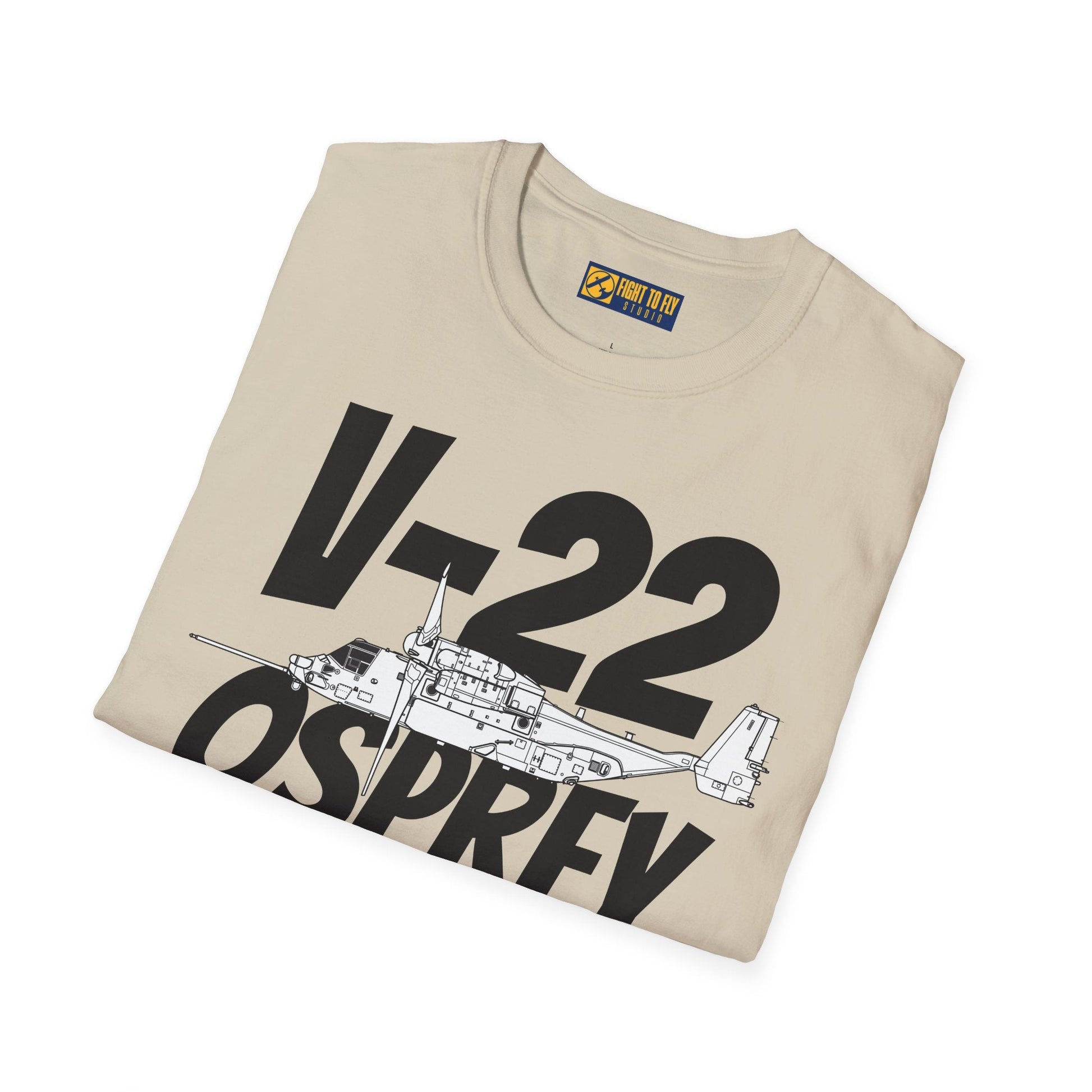 V-22 Osprey In-Flight Mode T-Shirt – Tiltrotor Military Aircraft Tee - Gifts for pilots - Aviation apparel