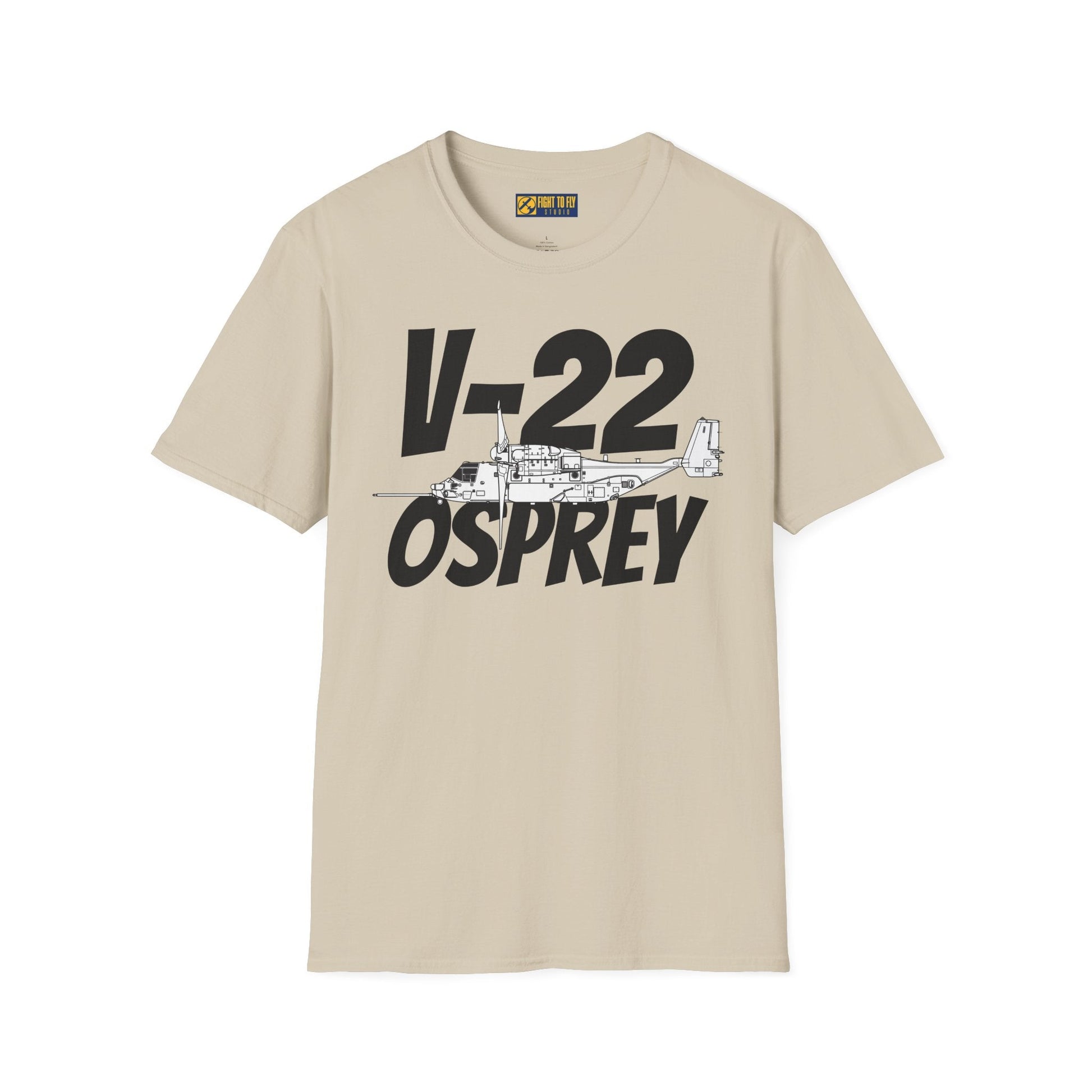 V-22 Osprey In-Flight Mode T-Shirt – Tiltrotor Military Aircraft Tee - Gifts for pilots - Aviation apparel