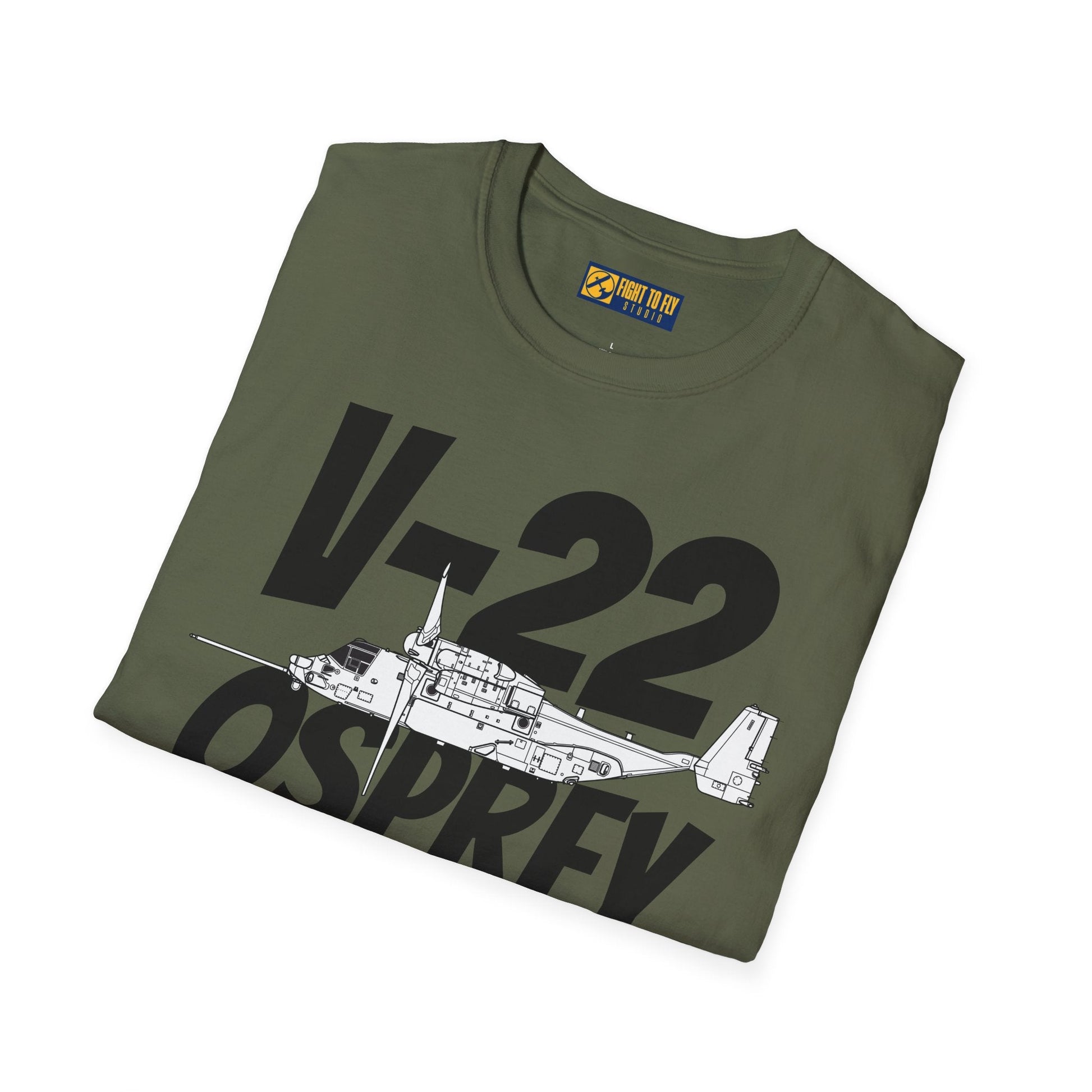 V-22 Osprey In-Flight Mode T-Shirt – Tiltrotor Military Aircraft Tee - Gifts for pilots - Aviation apparel