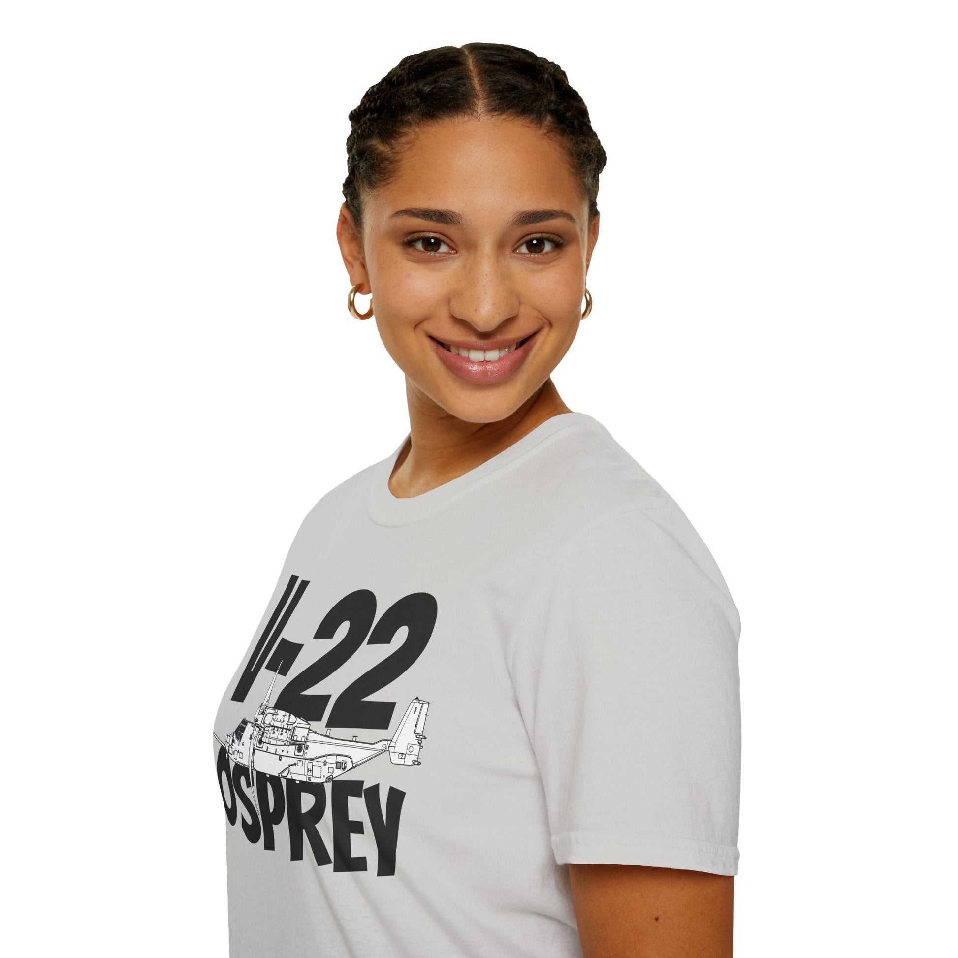 V-22 Osprey In-Flight Mode T-Shirt – Tiltrotor Military Aircraft Tee - Gifts for pilots - Aviation apparel