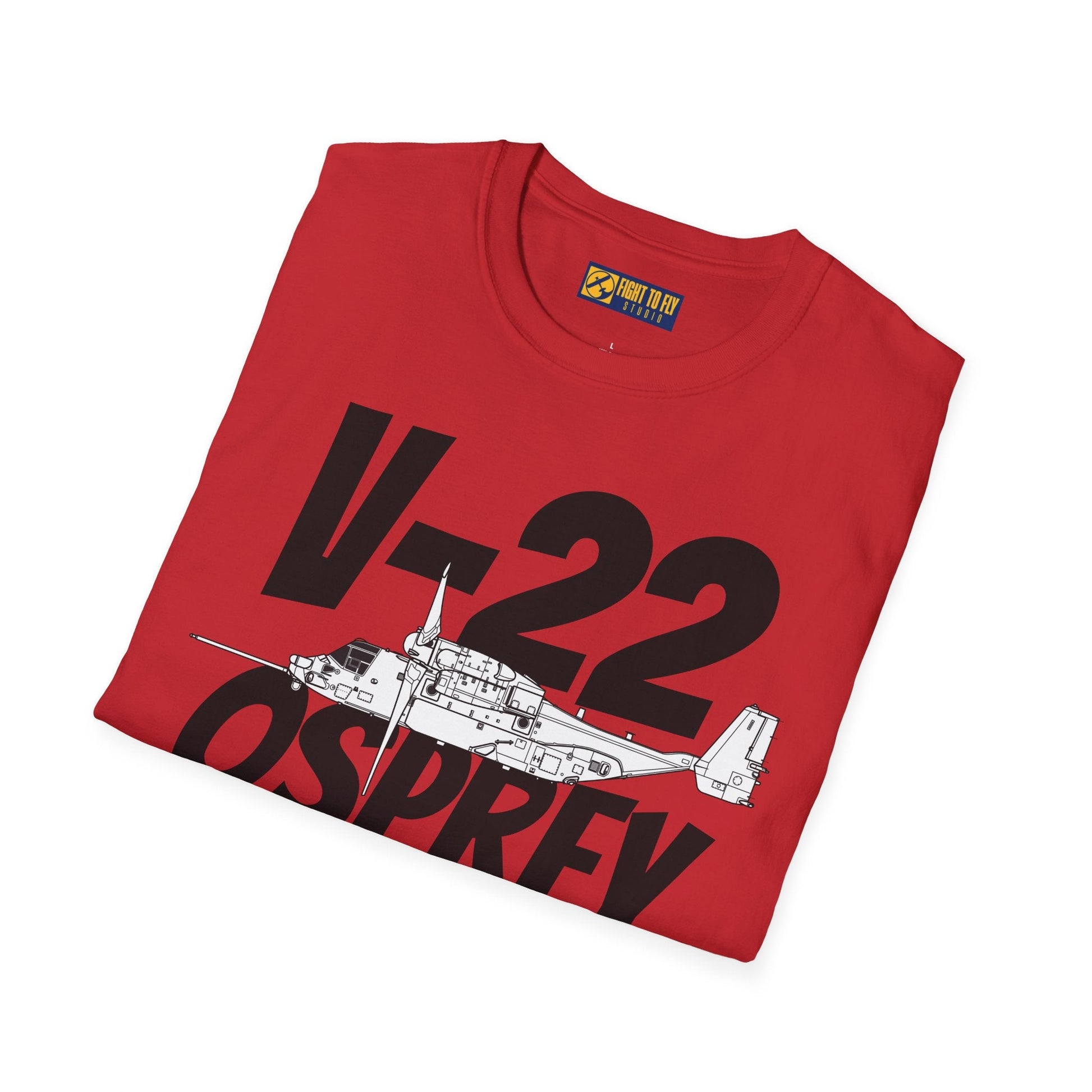 V-22 Osprey In-Flight Mode T-Shirt – Tiltrotor Military Aircraft Tee - Gifts for pilots - Aviation apparel