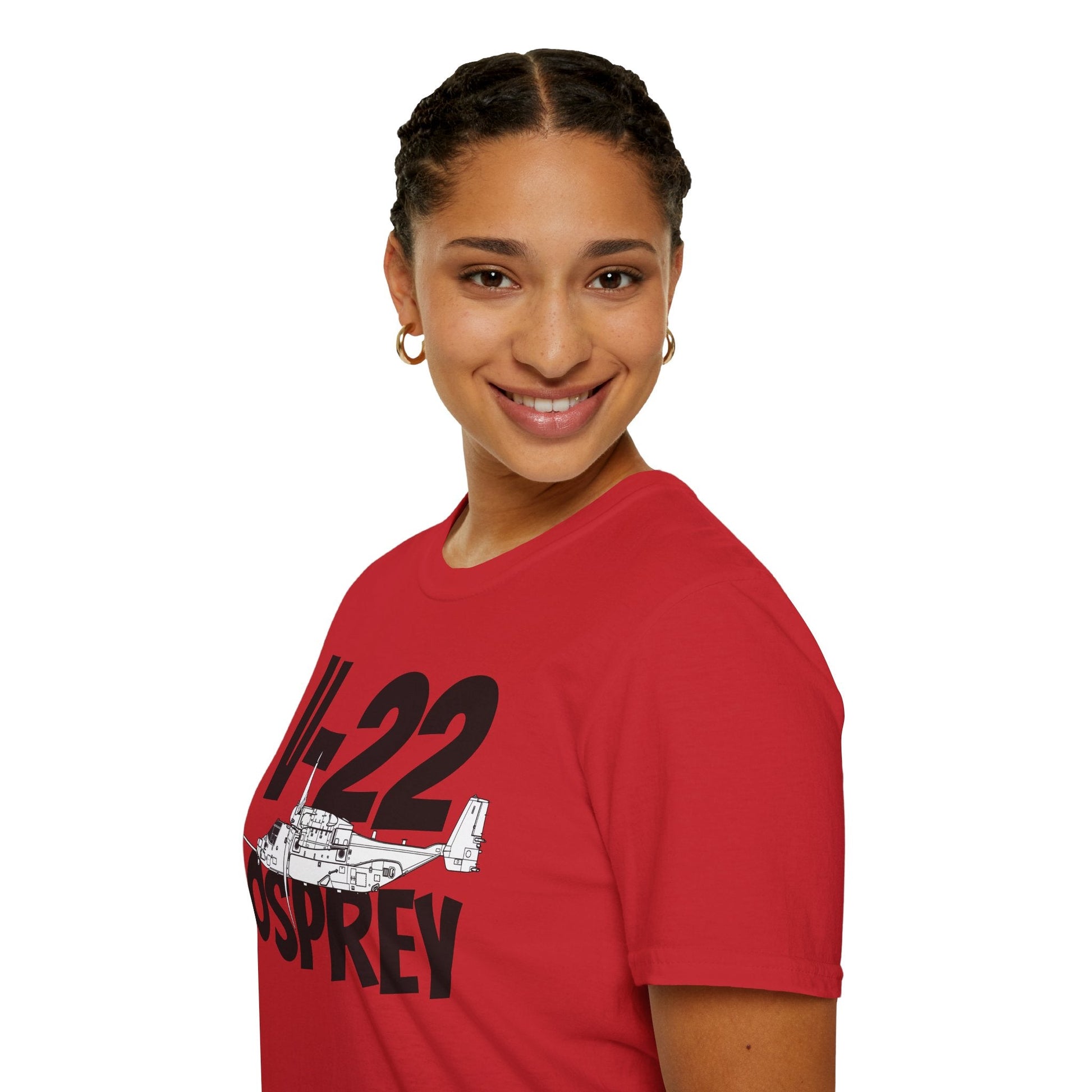 V-22 Osprey In-Flight Mode T-Shirt – Tiltrotor Military Aircraft Tee - Gifts for pilots - Aviation apparel
