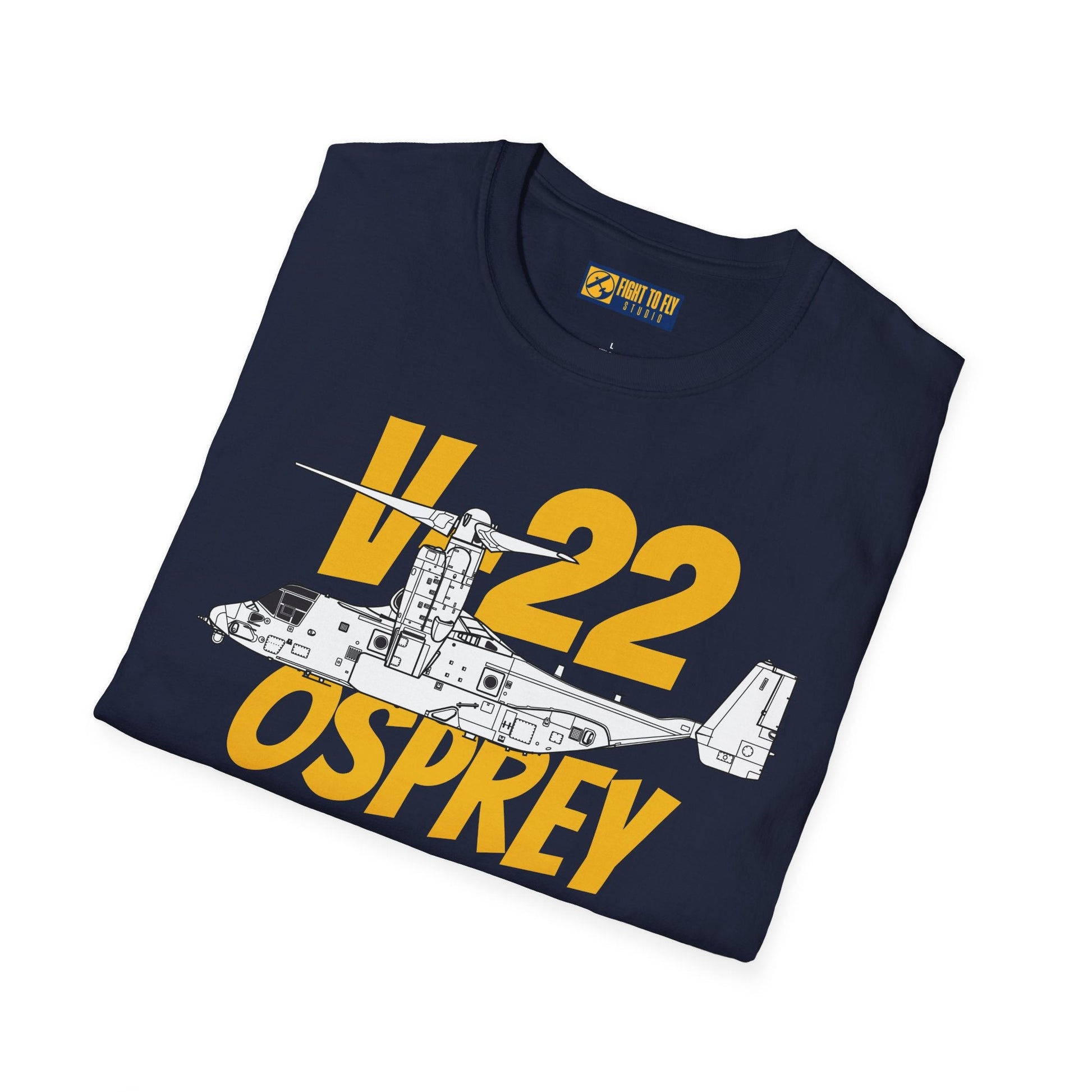 V-22 Osprey In Hover Mode T-Shirt – Tiltrotor Aircraft Vertical Flight Tee - Gifts for pilots - Aviation apparel