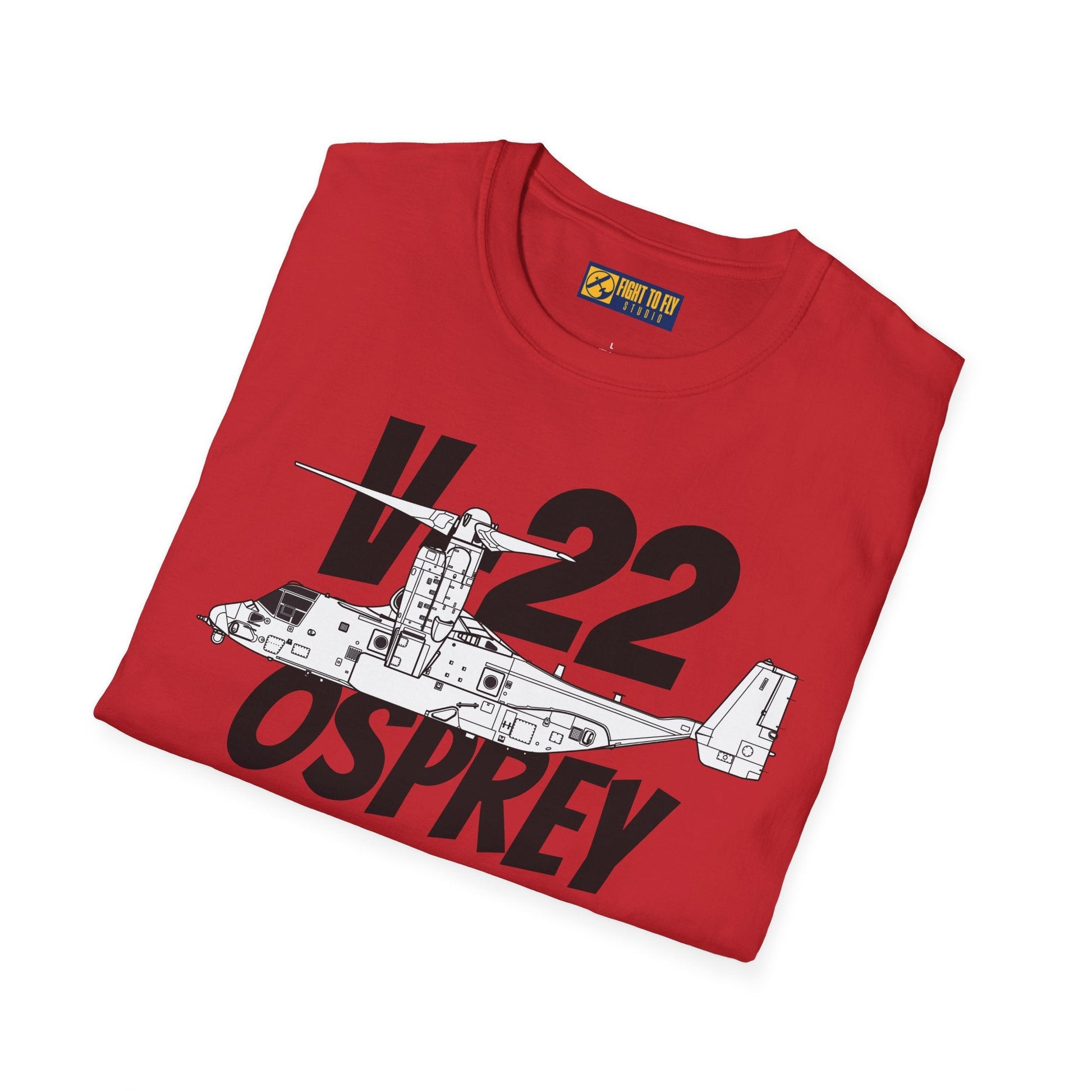 V-22 Osprey In Hover Mode T-Shirt – Tiltrotor Aircraft Vertical Flight Tee - Gifts for pilots - Aviation apparel