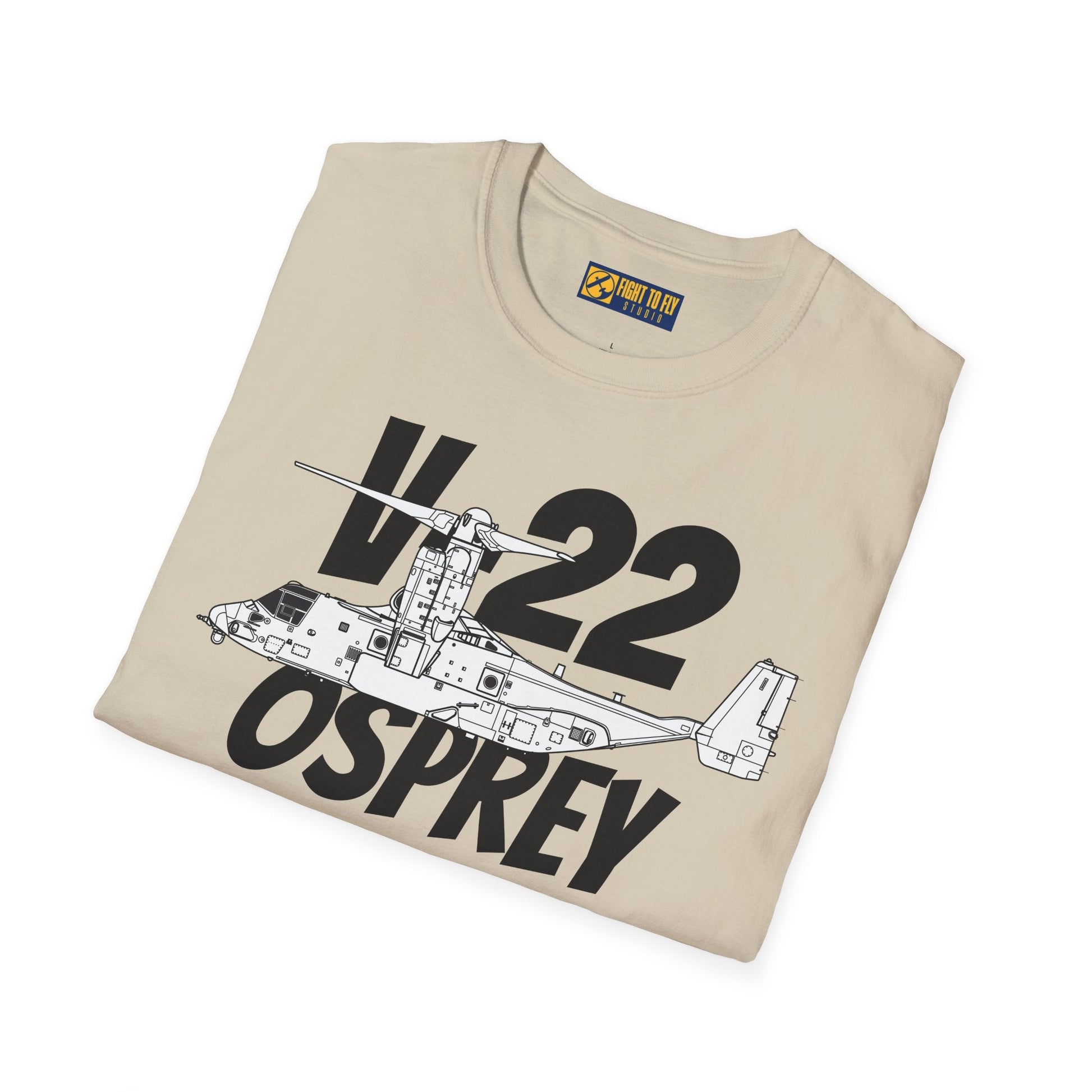 V-22 Osprey In Hover Mode T-Shirt – Tiltrotor Aircraft Vertical Flight Tee - Gifts for pilots - Aviation apparel