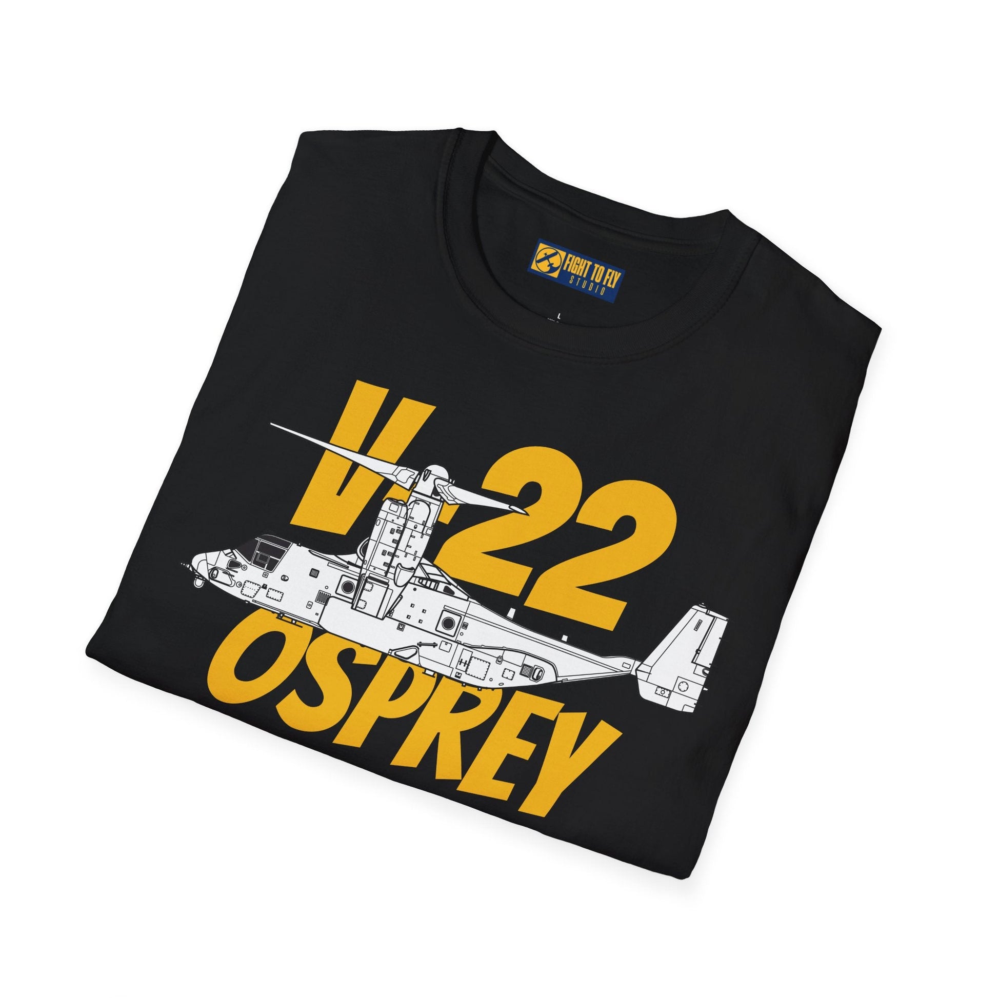 V-22 Osprey In Hover Mode T-Shirt – Tiltrotor Aircraft Vertical Flight Tee - Gifts for pilots - Aviation apparel