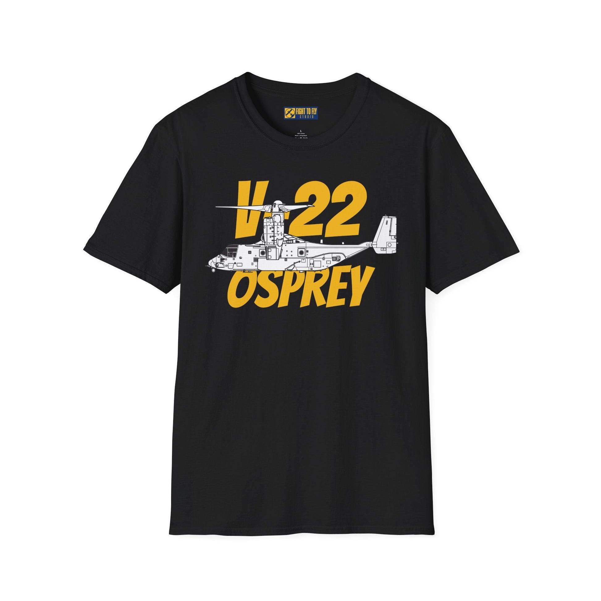 V-22 Osprey In Hover Mode T-Shirt – Tiltrotor Aircraft Vertical Flight Tee - Gifts for pilots - Aviation apparel