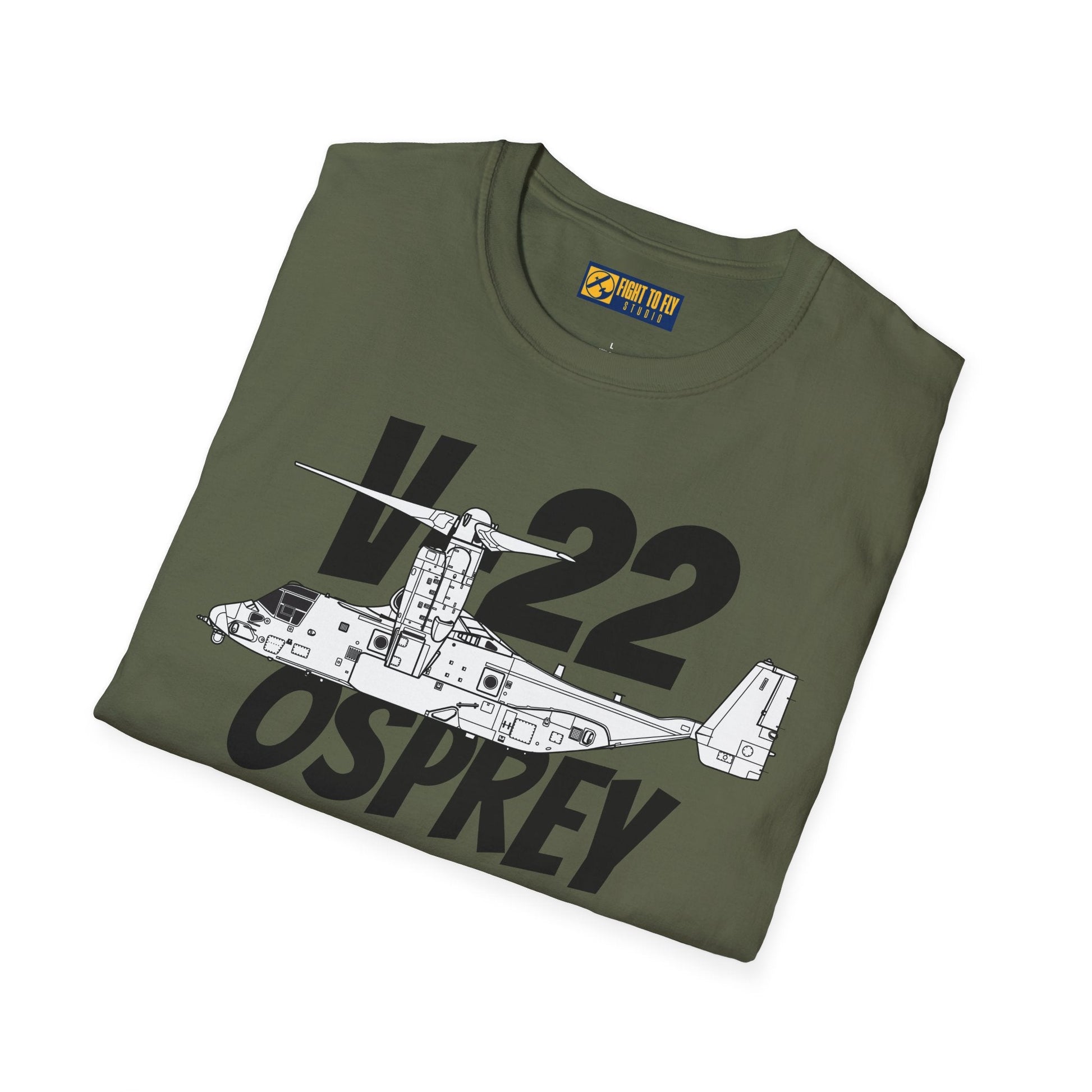 V-22 Osprey In Hover Mode T-Shirt – Tiltrotor Aircraft Vertical Flight Tee - Gifts for pilots - Aviation apparel