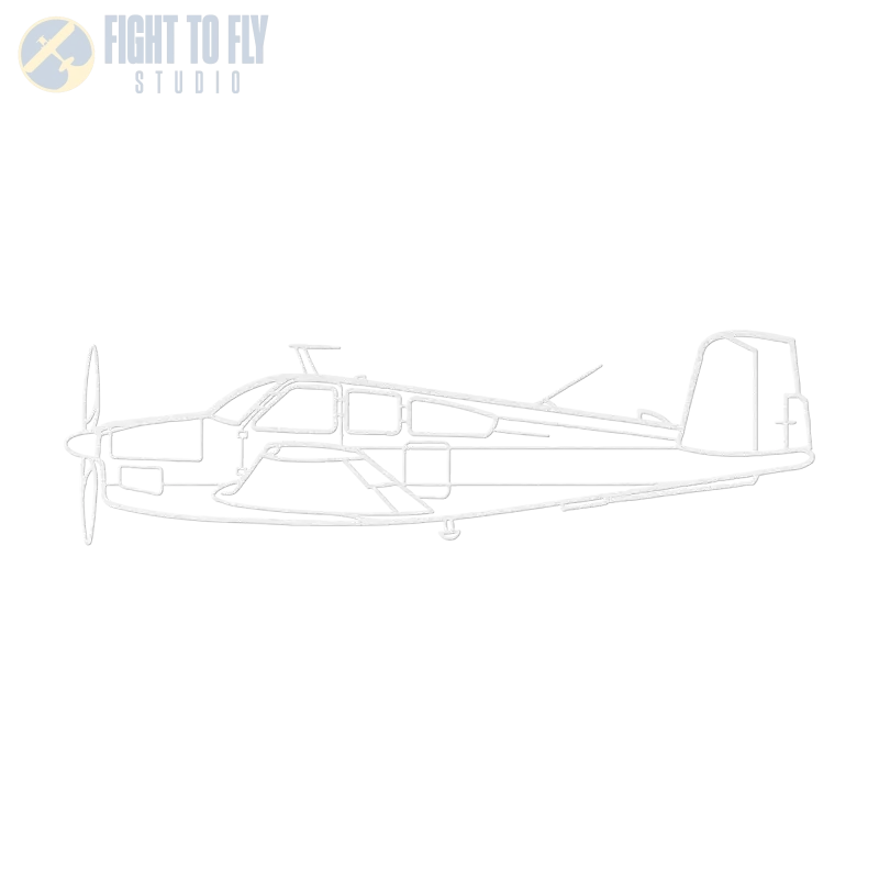 V35 Die Cut Metal Wall Art - Sign - Pilot gifts - WWII warbird t-shirt