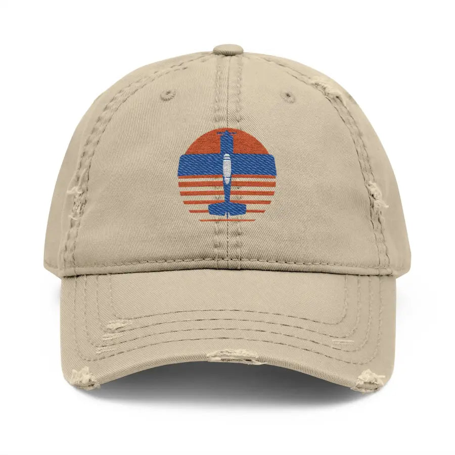 Vans RV Top Distressed Hat (Embroidery) - Hats - Pilot gifts - WWII warbird t-shirt