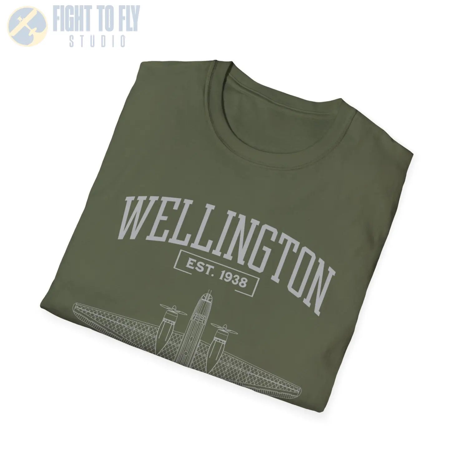 Vickers Wellington - T-Shirt - Pilot gifts - WWII warbird t-shirt