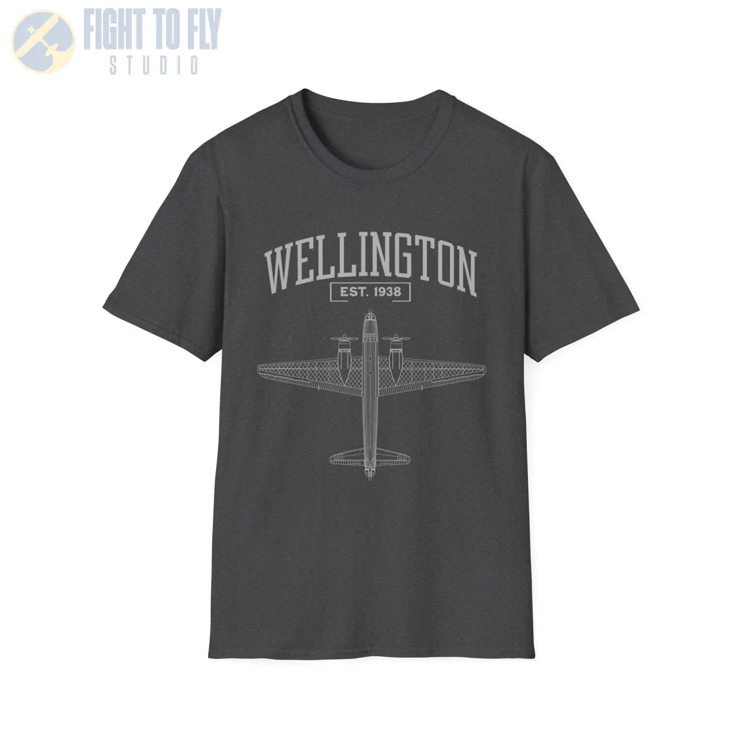 Vickers Wellington - T-Shirt - Pilot gifts - WWII warbird t-shirt