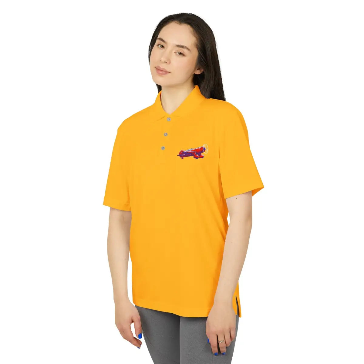 Vintage Air Racer Performance Polo - T-Shirt - Gifts for pilots - Aviation apparel