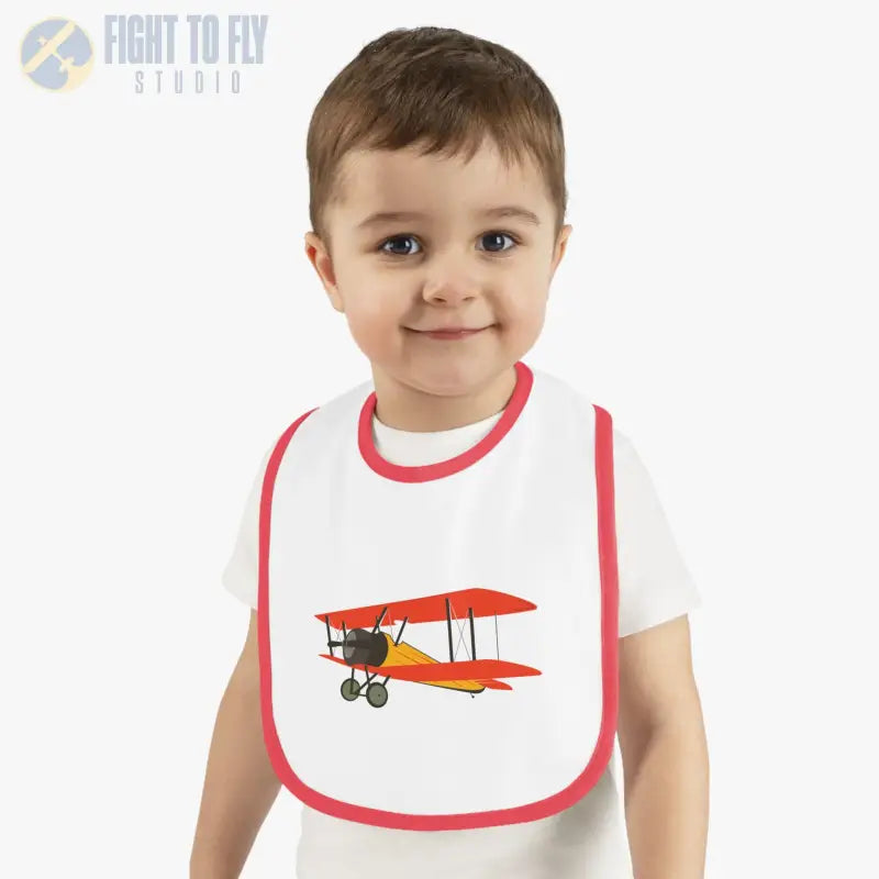 Vintage Airplane Baby Bib - Kids clothes - Pilot gifts - WWII warbird t-shirt