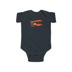 Vintage Airplane Infant Bodysuit - Kids clothes - Pilot gifts - WWII warbird t-shirt