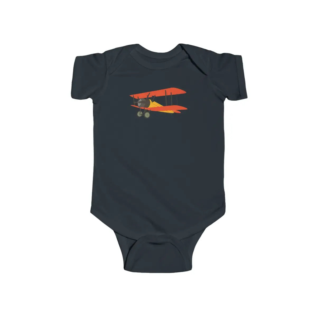 Vintage Airplane Infant Bodysuit - Kids clothes - Pilot gifts - WWII warbird t-shirt