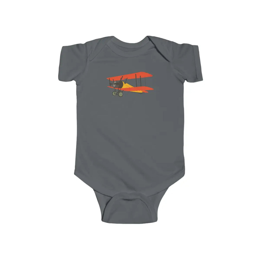 Vintage Airplane Infant Bodysuit - Kids clothes - Pilot gifts - WWII warbird t-shirt