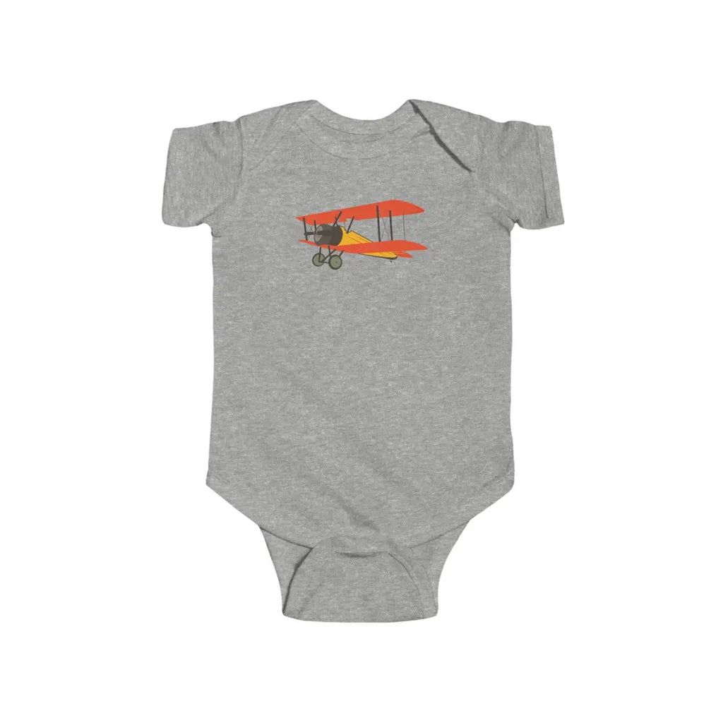 Vintage Airplane Infant Bodysuit - Kids clothes - Pilot gifts - WWII warbird t-shirt