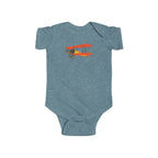 Vintage Airplane Infant Bodysuit - Kids clothes - Pilot gifts - WWII warbird t-shirt