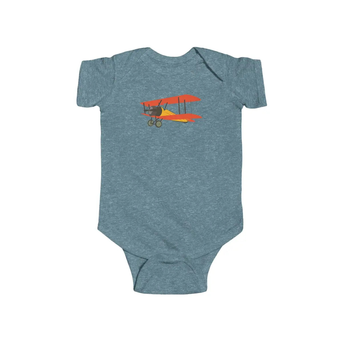 Vintage Airplane Infant Bodysuit - Kids clothes - Pilot gifts - WWII warbird t-shirt